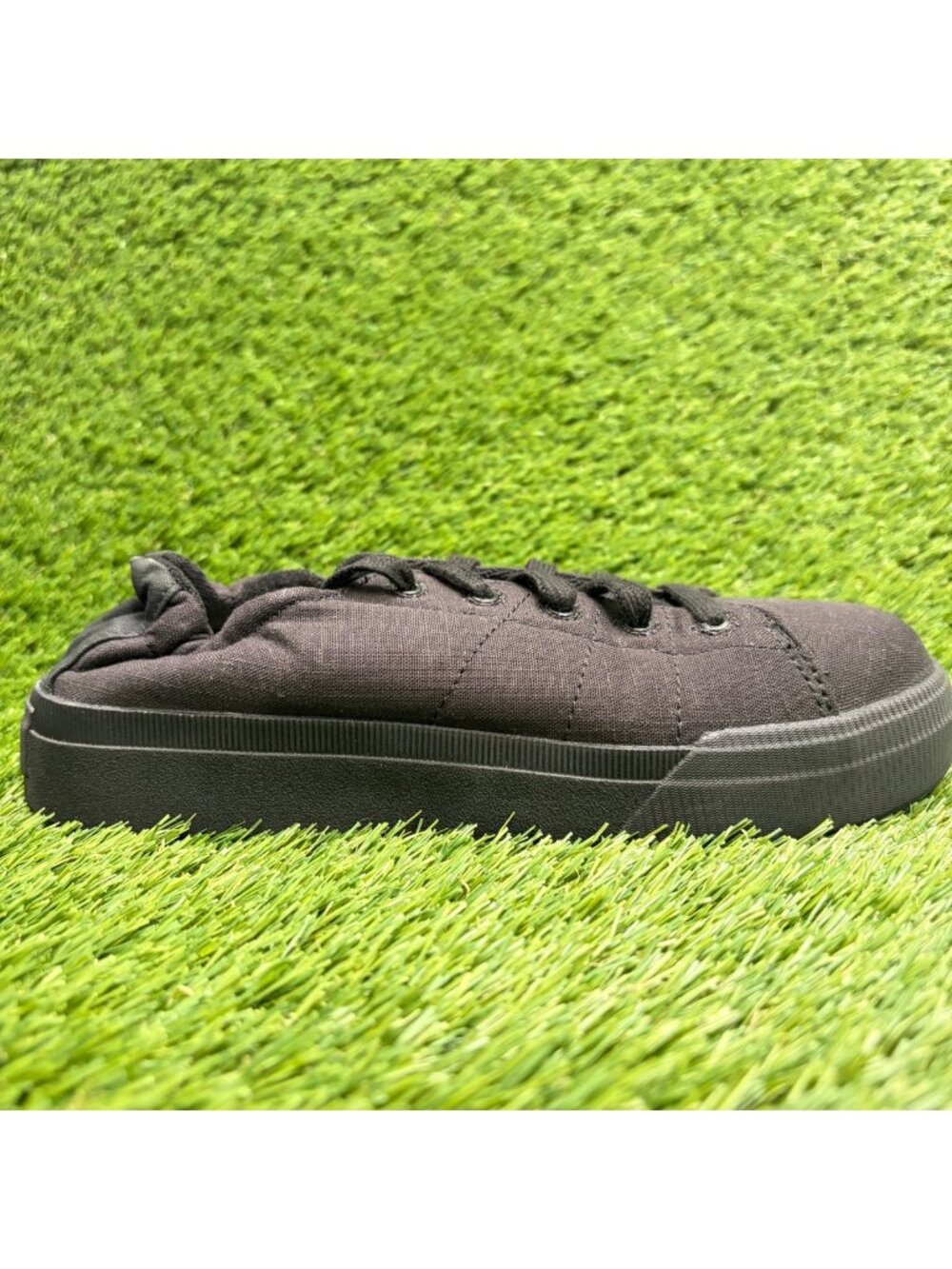 Roxy Rae Womens Size 7.5 Triple Black Composite Toe Safety Lace Up Work Shoes